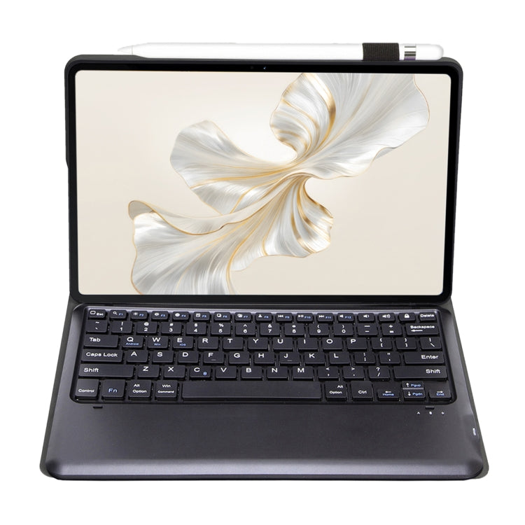 For Honor Pad 9 AH19 TPU Ultra-thin Detachable Bluetooth Keyboard Tablet Leather Case(Black) by buy2fix