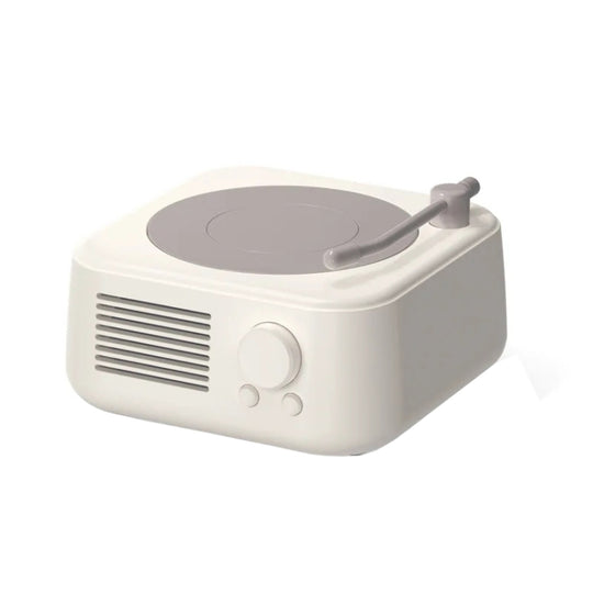 X17 Vintage Phonograph Record Player Wireless Bluetooth Music Speaker(White)