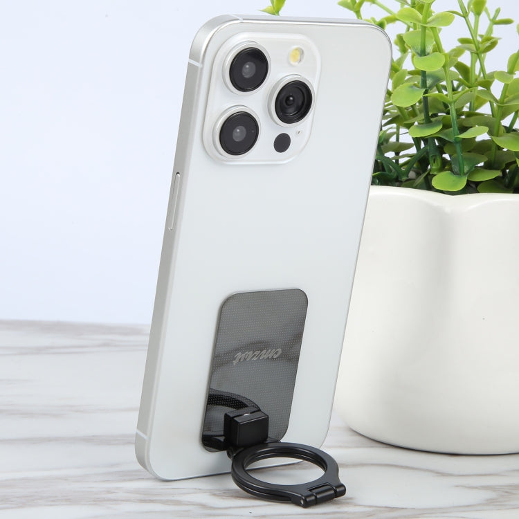 CPS-036 Metal Phone Ring Holder(Grey) - Ring Holder by buy2fix | Online Shopping UK | buy2fix