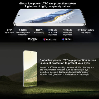 Honor Magic6, 16GB+512GB, 6.78 inch Magic OS 8.0 Snapdragon 8 Gen 3 Octa Core up to 3.3GHz, Network: 5G, OTG, NFC, Support Google Play(Black) - Honor by HONOR | Online Shopping UK | buy2fix