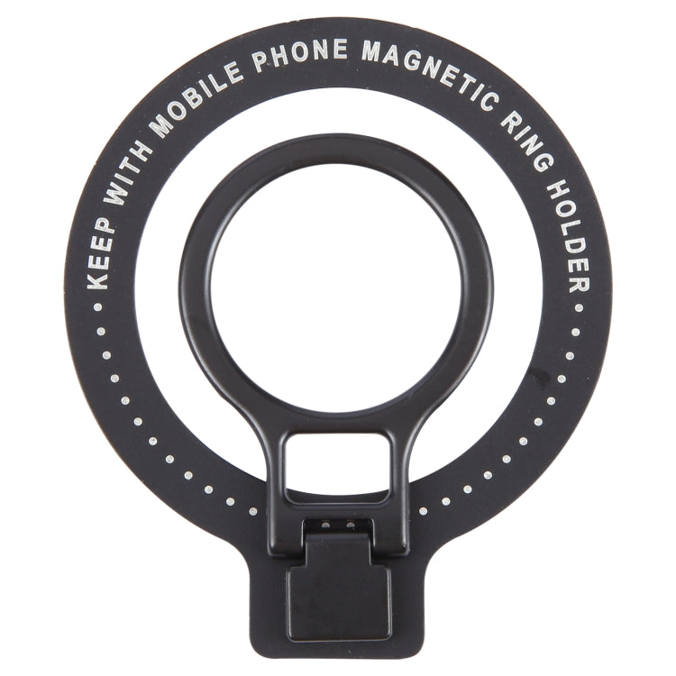CPS-050 Adhesive MagSafe Magnetic Ring Phone Ring Holder(Black) - Ring Holder by buy2fix | Online Shopping UK | buy2fix