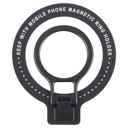 CPS-050 Adhesive MagSafe Magnetic Ring Phone Ring Holder(Black) - Ring Holder by buy2fix | Online Shopping UK | buy2fix