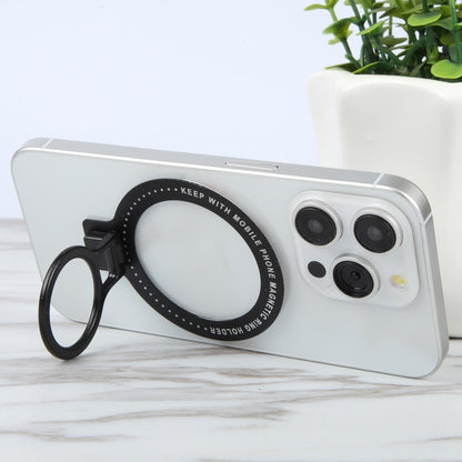 CPS-050 Adhesive MagSafe Magnetic Ring Phone Ring Holder(Black) - Ring Holder by buy2fix | Online Shopping UK | buy2fix