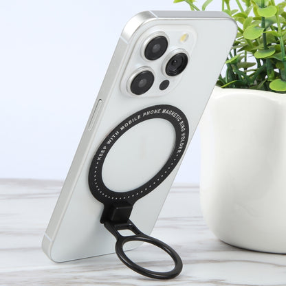 CPS-050 Adhesive MagSafe Magnetic Ring Phone Ring Holder(Black) - Ring Holder by buy2fix | Online Shopping UK | buy2fix