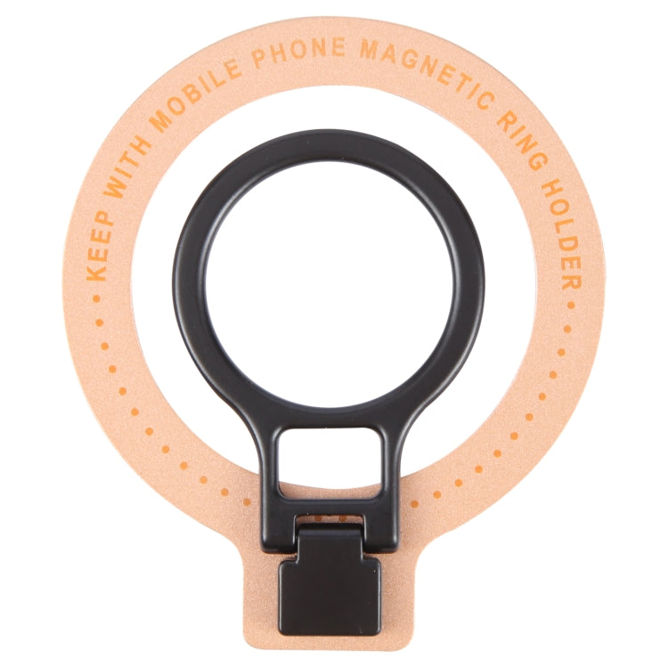 CPS-050 Adhesive MagSafe Magnetic Ring Phone Ring Holder(Rose Gold) - Ring Holder by buy2fix | Online Shopping UK | buy2fix