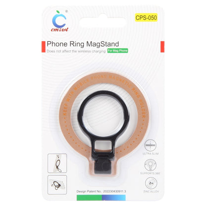 CPS-050 Adhesive MagSafe Magnetic Ring Phone Ring Holder(Rose Gold) - Ring Holder by buy2fix | Online Shopping UK | buy2fix