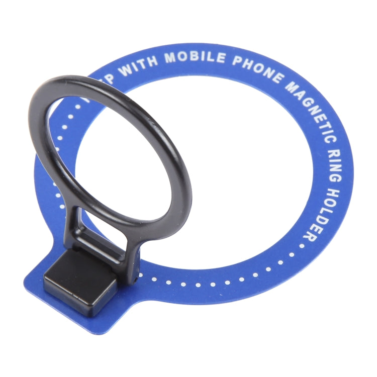 CPS-050 Adhesive MagSafe Magnetic Ring Phone Ring Holder(Blue) - Ring Holder by buy2fix | Online Shopping UK | buy2fix