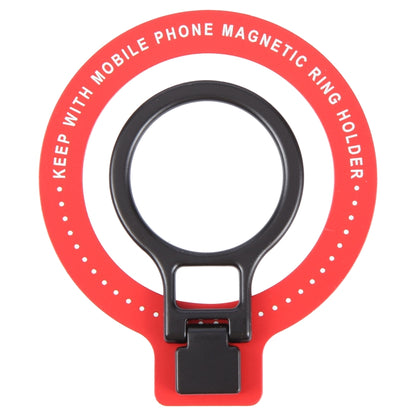 CPS-050 Adhesive MagSafe Magnetic Ring Phone Ring Holder(Red) - Ring Holder by buy2fix | Online Shopping UK | buy2fix