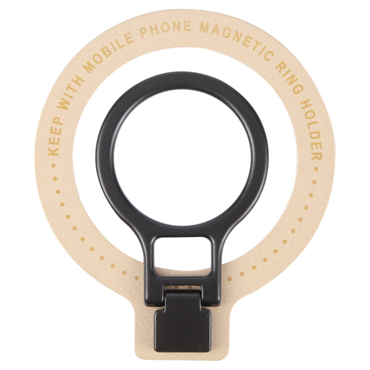 CPS-050 Adhesive MagSafe Magnetic Ring Phone Ring Holder(Gold) - Ring Holder by buy2fix | Online Shopping UK | buy2fix