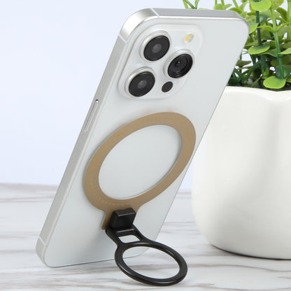 CPS-050 Adhesive MagSafe Magnetic Ring Phone Ring Holder(Gold) - Ring Holder by buy2fix | Online Shopping UK | buy2fix