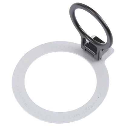 CPS-050 Adhesive MagSafe Magnetic Ring Phone Ring Holder(Silver) - Ring Holder by buy2fix | Online Shopping UK | buy2fix