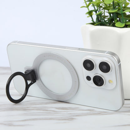 CPS-050 Adhesive MagSafe Magnetic Ring Phone Ring Holder(Silver) - Ring Holder by buy2fix | Online Shopping UK | buy2fix