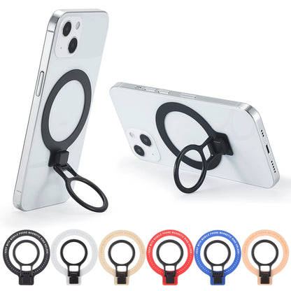 CPS-050 Adhesive MagSafe Magnetic Ring Phone Ring Holder(Black) - Ring Holder by buy2fix | Online Shopping UK | buy2fix