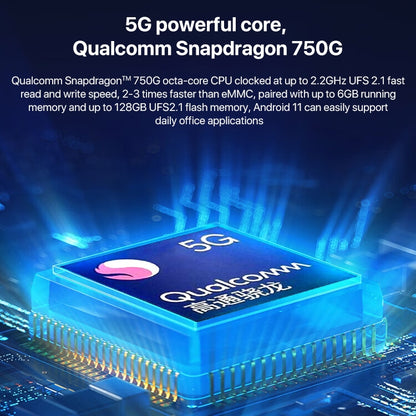 Lenovo K11 Pro 5G LTE Tablet, 6GB+128GB, 11 inch Android 11, Qualcomm Snapdragon 750G Octa Core, Support Face Identification(Grey) - Lenovo by Lenovo | Online Shopping UK | buy2fix