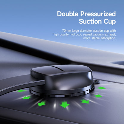DUZZONA V3 15W Car Magnetic Wireless Charger Phone Holder(Black) - Wireless Charger Holders by DUZZONA | Online Shopping UK | buy2fix