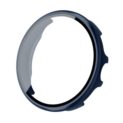 For Aigo GTV2 PC + Tempered Film Integrated Watch Protective Case(Midnight Blue) - Watch Case by buy2fix | Online Shopping UK | buy2fix