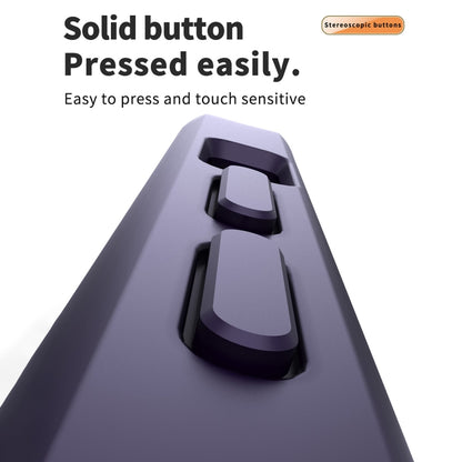 For iPhone 12 Metal Invisible Camera Holder MagSafe Magnetic Phone Case(Purple) by buy2fix