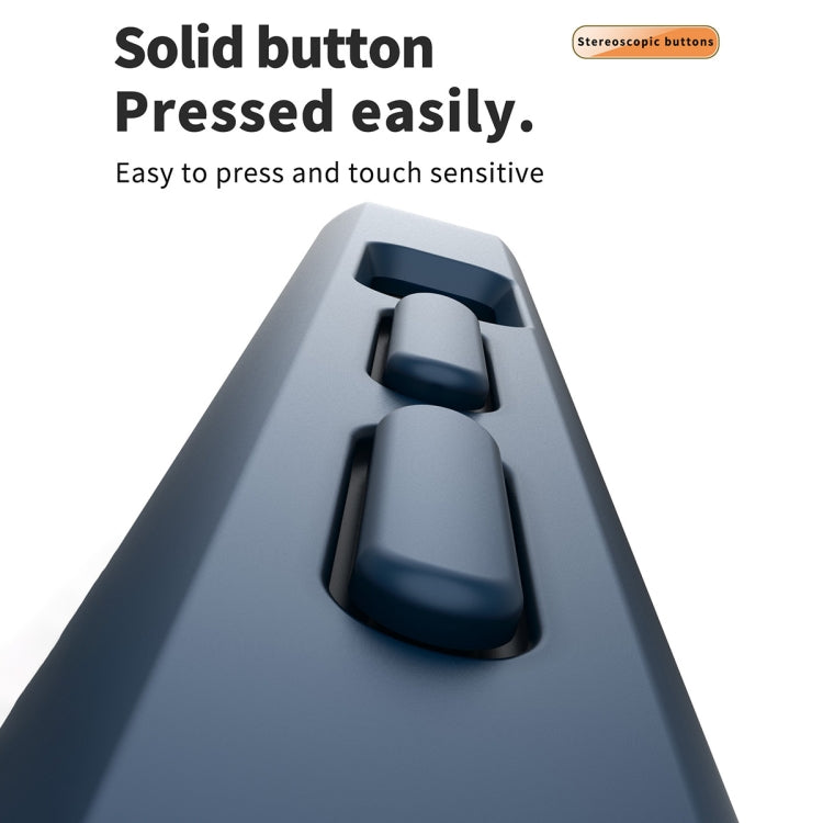 For iPhone 11 Pro Metal Invisible Camera Holder MagSafe Magnetic Phone Case(Blue) by buy2fix