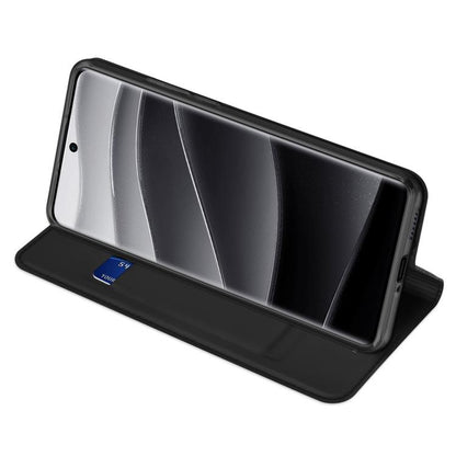 For Redmi Note 14 Pro 5G DUX DUCIS Skin Pro Series Flip Leather Phone Case(Black) - Note 14 Pro Cases by DUX DUCIS | Online Shopping UK | buy2fix