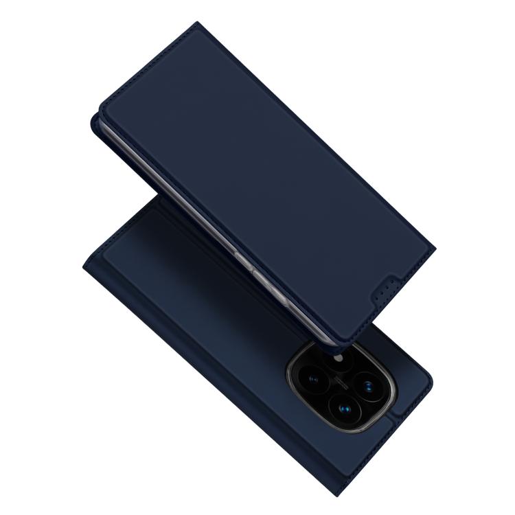 For Redmi Note 14 Pro+ 5G DUX DUCIS Skin Pro Series Flip Leather Phone Case(Blue) - Note 14 Pro+ Cases by DUX DUCIS | Online Shopping UK | buy2fix