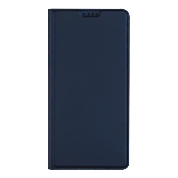 For OPPO Reno13 F 4G / 5G DUX DUCIS Skin Pro Series Flip Leather Phone Case(Blue) - OPPO Cases by DUX DUCIS | Online Shopping UK | buy2fix