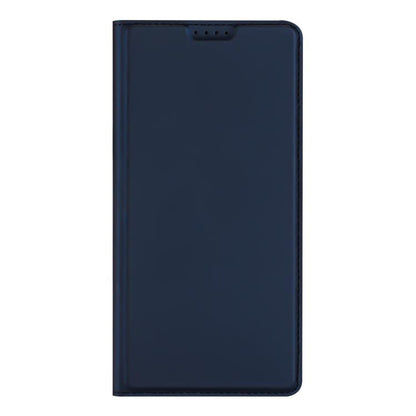 For OPPO Reno13 F 4G / 5G DUX DUCIS Skin Pro Series Flip Leather Phone Case(Blue) - OPPO Cases by DUX DUCIS | Online Shopping UK | buy2fix
