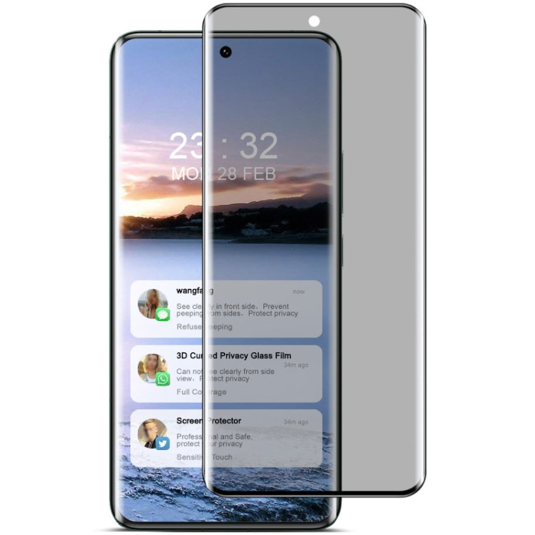 For Xiaomi 14 Pro 5G IMAK 3D Curved Privacy Anti-glare Tempered Glass Film -  by imak | Online Shopping UK | buy2fix