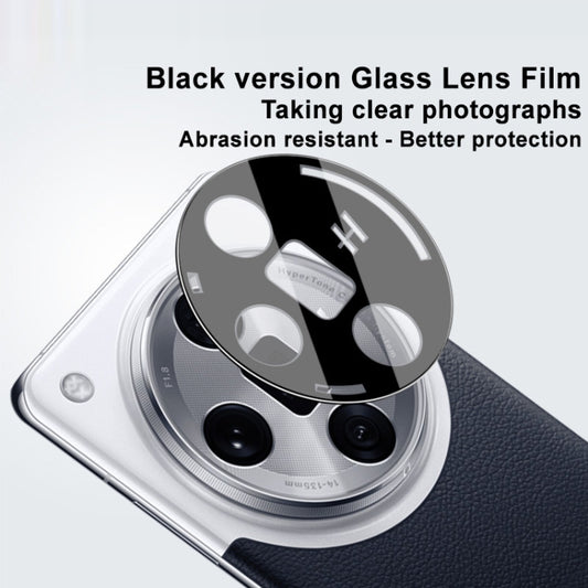 For OPPO Find X7 Ultra 5G IMAK Rear Camera Lens Glass Film Black Version - OPPO Tempered Glass by imak | Online Shopping UK | buy2fix
