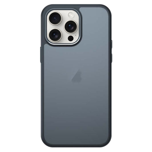 For iPhone 15 Pro Max Armor PC Hybrid TPU Phone Case(Black) by buy2fix