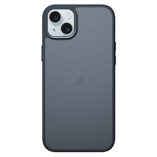 For iPhone 15 Armor PC Hybrid TPU Phone Case(Black) - iPhone 15 Cases by buy2fix | Online Shopping UK | buy2fix