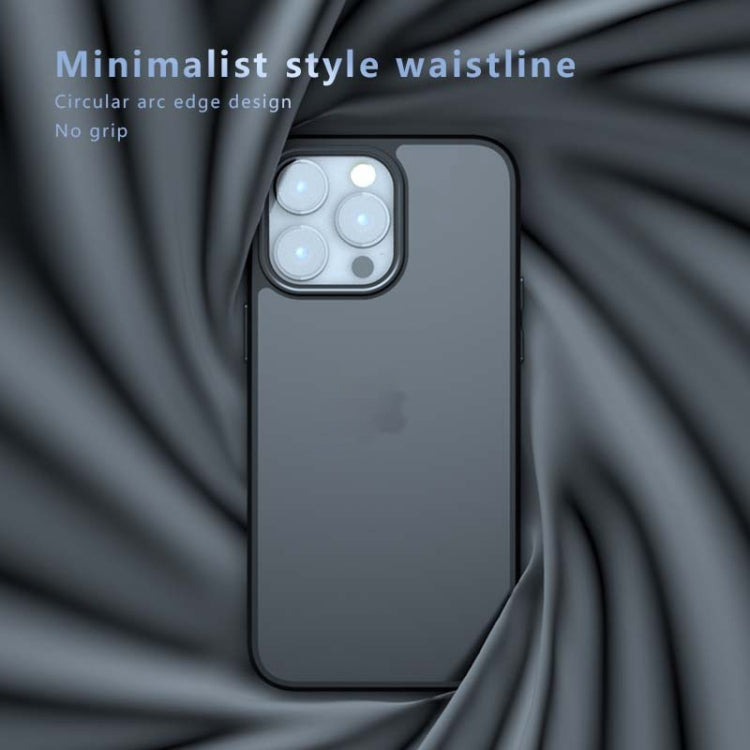 For iPhone 15 Pro Max Armor PC Hybrid TPU Phone Case(Black) by buy2fix