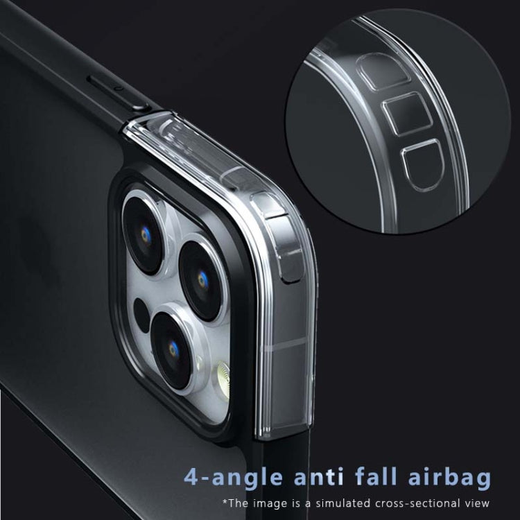 For iPhone 15 Pro Armor PC Hybrid TPU Phone Case(Transparent) - iPhone 15 Pro Cases by buy2fix | Online Shopping UK | buy2fix
