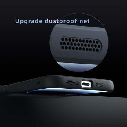 For iPhone 15 Pro Max Armor PC Hybrid TPU Phone Case(Black) by buy2fix