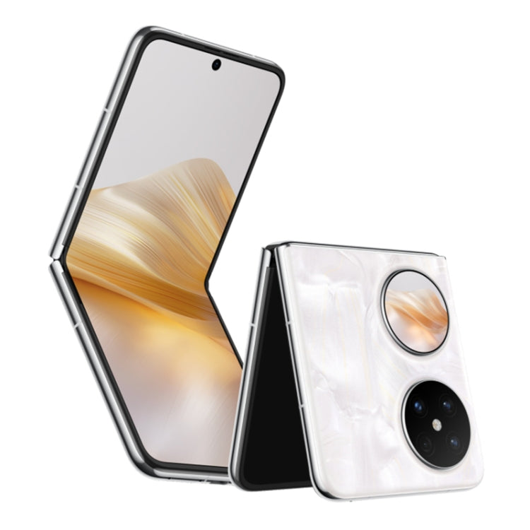 HUAWEI Pocket 2, 12GB+512GB, 6.94 inch + 1.15 inch HarmonyOS 4.0 Octa Core, OTG, NFC, Not Support Google Play(White) by Huawei