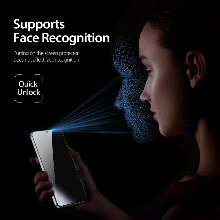 For Samsung Galaxy S25+ 5G 5pcs DUX DUCIS 0.33mm 9H High Aluminum Anti-spy HD Tempered Glass Film by DUX DUCIS