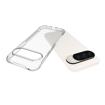 For Google Pixel 10 / 10 Pro Shockproof Non-slip Thickening TPU Phone Case(Transparent) - Google Cases by buy2fix | Online Shopping UK | buy2fix