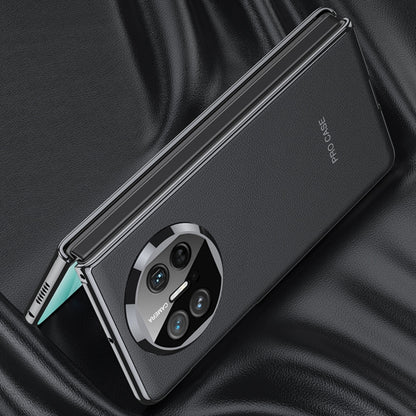 For Huawei Mate X5 GKK Leather Ultra-thin Electroplating Shockproof Phone Case(Green) - Huawei Cases by GKK | Online Shopping UK | buy2fix