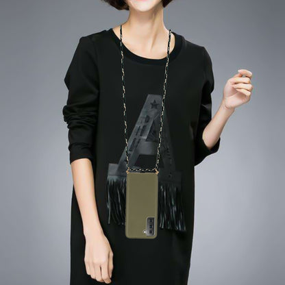 For Samsung Galaxy A25 Global Wheat Straw Material + TPU Phone Case with Lanyard(Army Green) by buy2fix