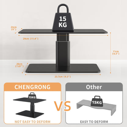 Lenuo DL-202 Aluminum Alloy Computer Screen Bracket(Black) by buy2fix