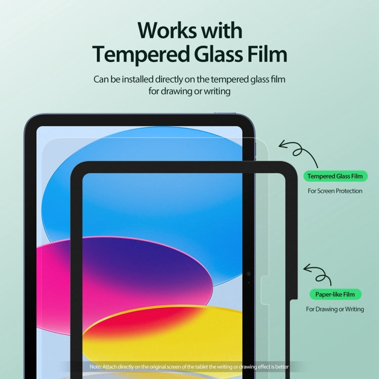 For iPad 2025 / 2022 DUX DUCIS Naad Series Removable Paper-like Screen Protector - iPad 2025 / 2022 Tempered Glass by DUX DUCIS | Online Shopping UK | buy2fix