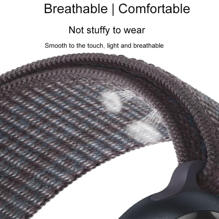 For Apple Watch Ultra 2 49mm Loop Nylon Watch Band(Colorful Starlight) by buy2fix