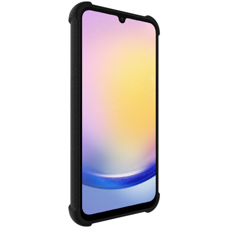 For Samsung Galaxy A25 5G imak Shockproof Airbag TPU Phone Case(Matte Black) by imak