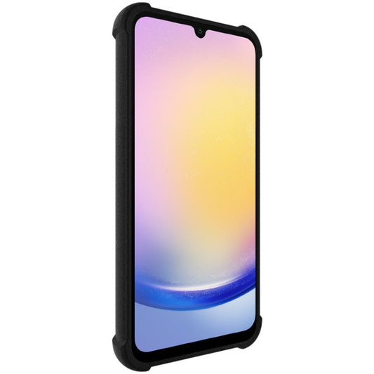 For Samsung Galaxy A25 5G imak Shockproof Airbag TPU Phone Case(Matte Black) by imak