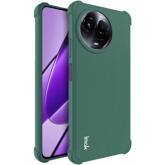 For Realme V50 5G / V50s 5G imak Shockproof Airbag TPU Phone Case(Matte Green)