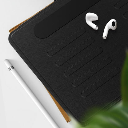 For iPad 10.2 2021 / 2020 / 10.5 Notebook Magnetic Leather Tablet Case(Black) - iPad 10.2 Cases by buy2fix | Online Shopping UK | buy2fix