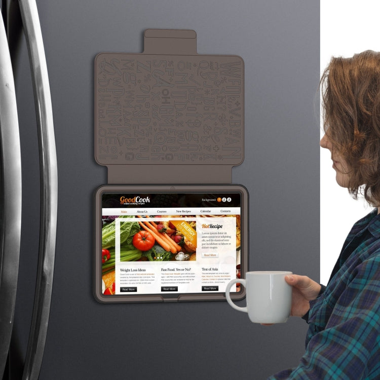 For iPad 2025 / 2022 Notebook Magnetic Leather Tablet Case(Brown) - iPad 2025 / 2022 Cases by buy2fix | Online Shopping UK | buy2fix