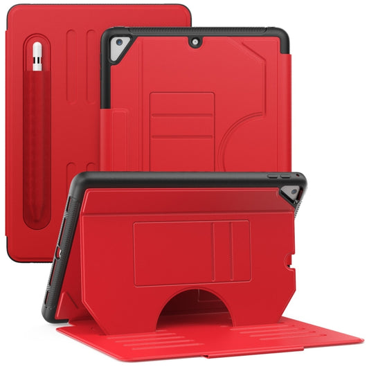 For iPad 9.7 2018 / 2017 / Air Notebook Magnetic Leather Tablet Case(Red) - More iPad Cases by buy2fix | Online Shopping UK | buy2fix