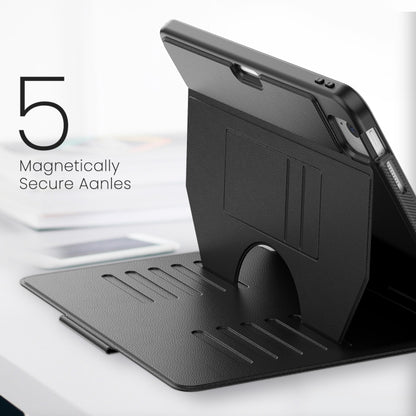 For iPad Pro 11 2022 / Air 10.9 2022 Notebook Magnetic Leather Tablet Case(Black) - More iPad Cases by buy2fix | Online Shopping UK | buy2fix