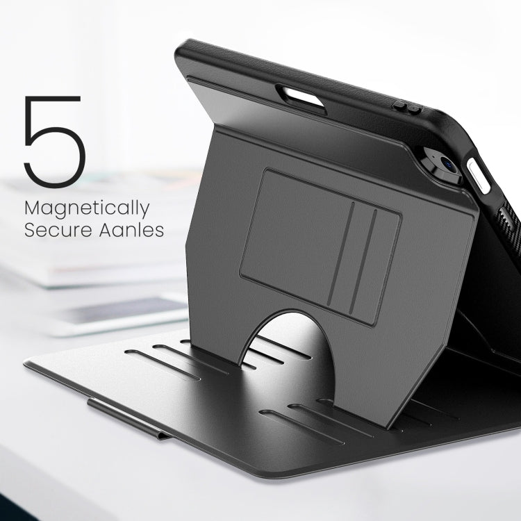 For iPad Air 11 2025 / 2024 Notebook Magnetic Leather Tablet Case(Black) - iPad Air 11 2025 / 2024 Cases by buy2fix | Online Shopping UK | buy2fix