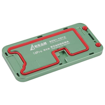 For iPhone 16 Pro LCD Screen Frame Vacuum Heating Glue Removal Mold with Holder - Mould by buy2fix | Online Shopping UK | buy2fix